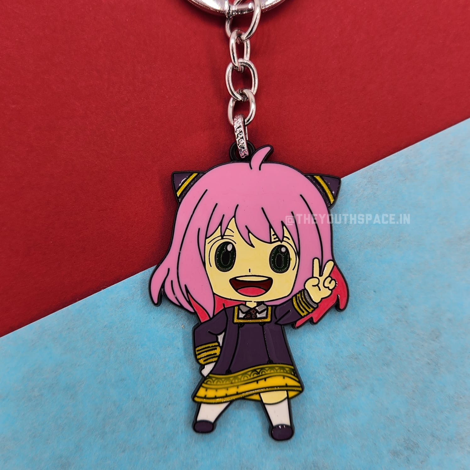 Anya Metal Keychain