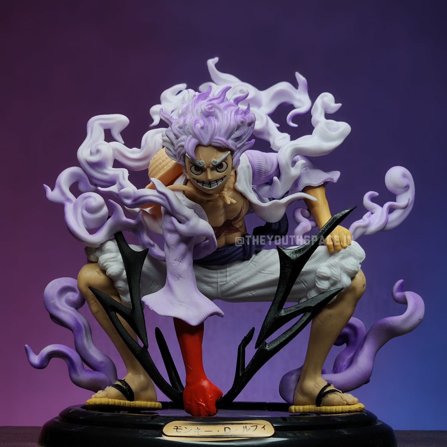 LUFFY GEAR 5 SUN GOD NIKA ACTION FIGURE - ONE PIECE (code 2)