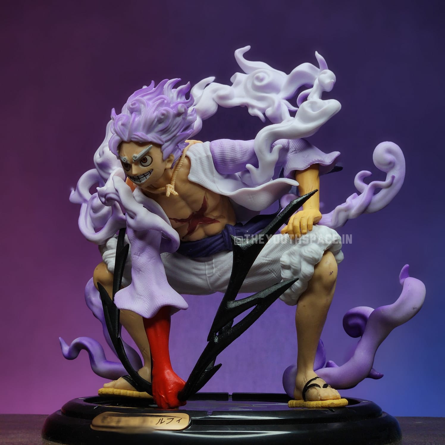LUFFY GEAR 5 SUN GOD NIKA ACTION FIGURE - ONE PIECE (code 2)