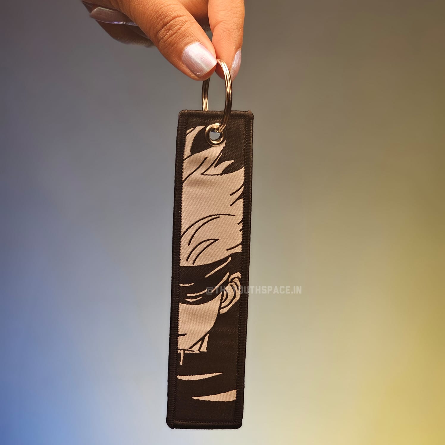 Gojo (code 2) Flip Side Embroidered Keychain (15 cm)