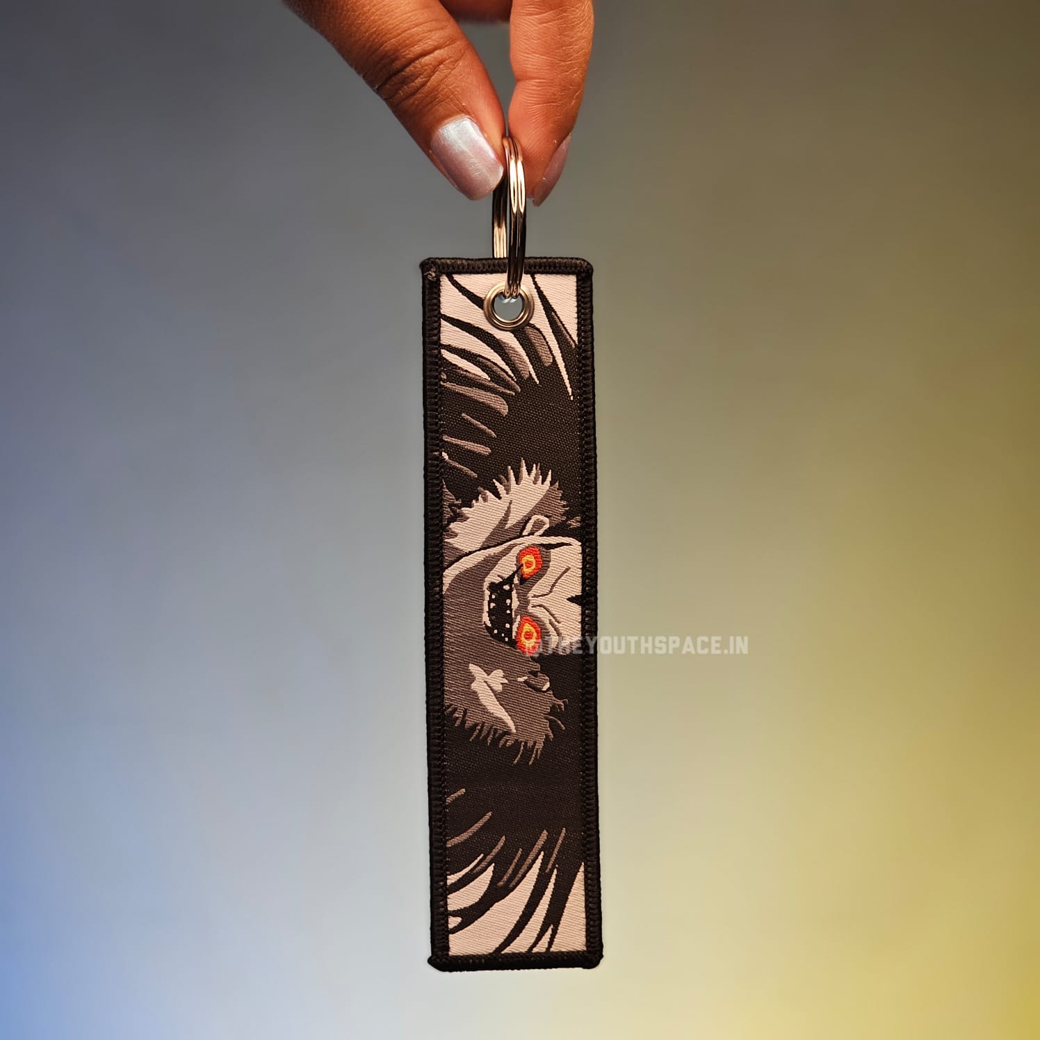 Death note Ryuk Flip Side Embroidered Keychain (15 cm)