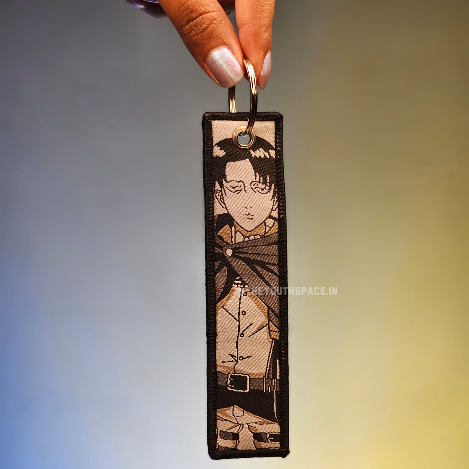 Levi Flip Side Embroidered Keychain (15 cm)