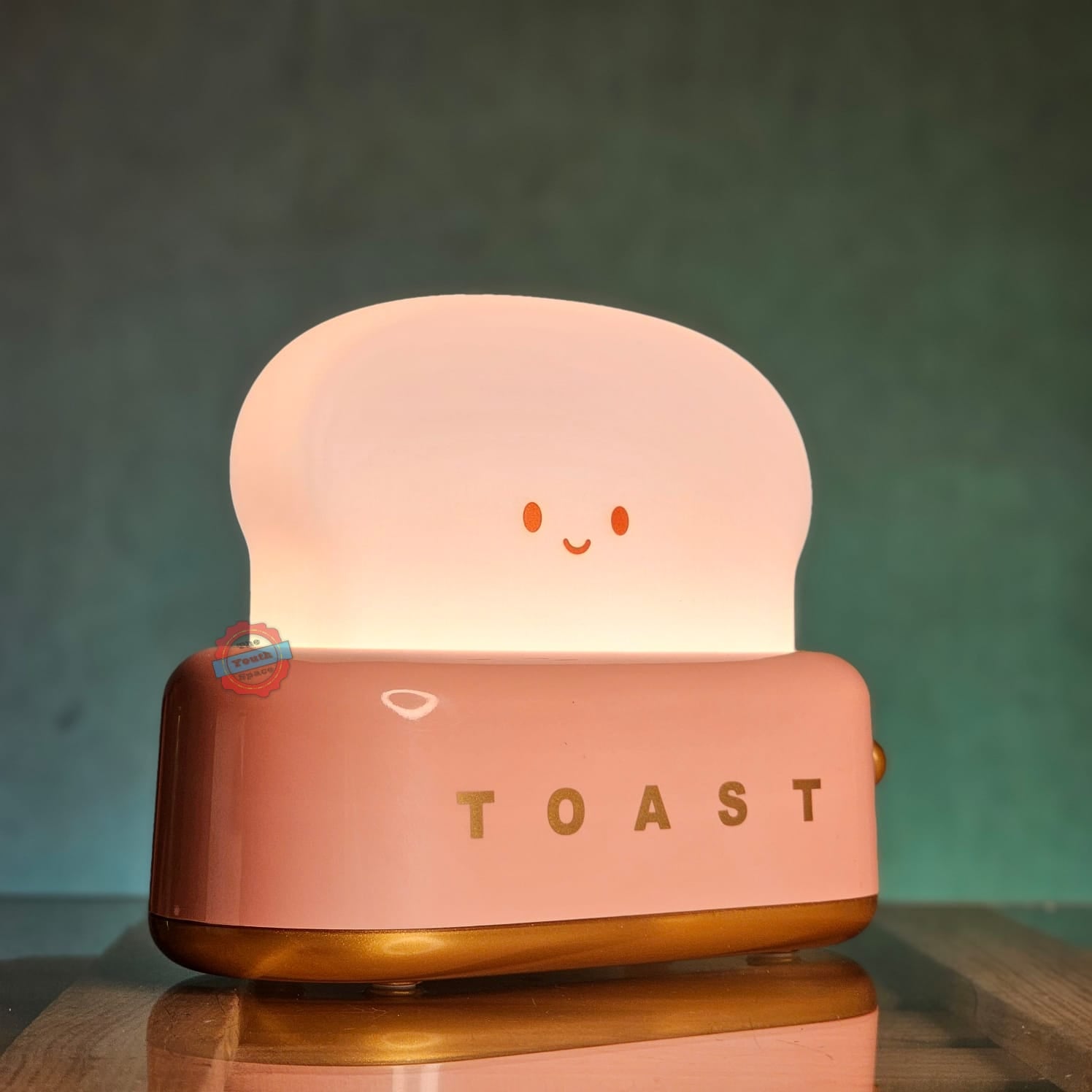 Toast Lamp (Size: 12.5 cm, Color : Warm white)