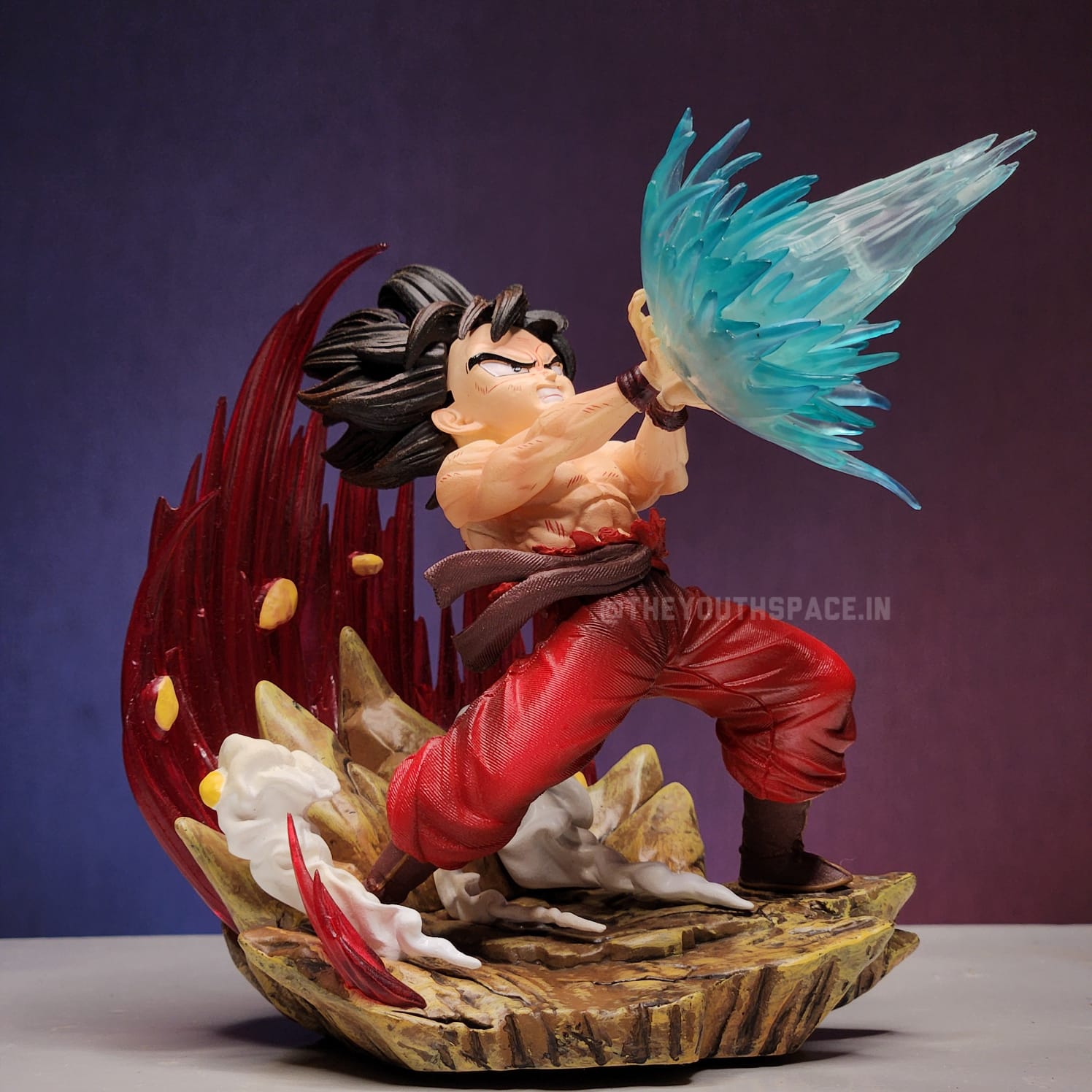 Goku Kamehameha Attack Action Figure - Dragon Ball
