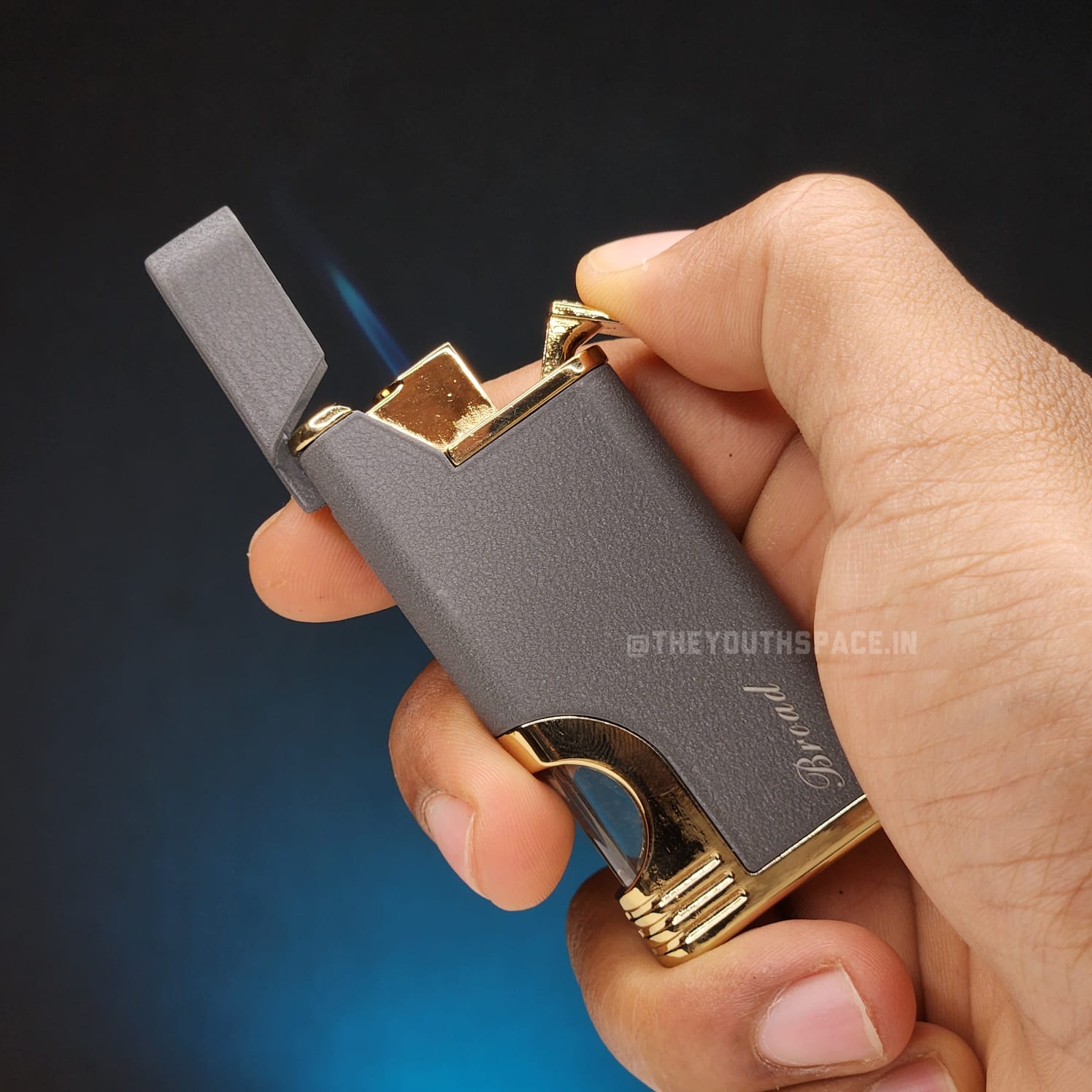 Sleek Fancy jet lighter with visible fuel tank