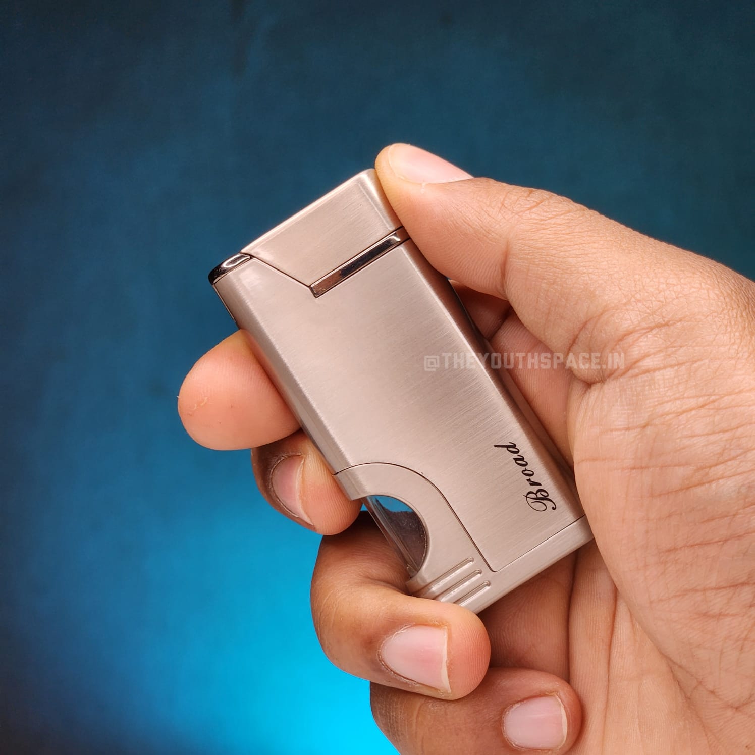 Sleek Fancy jet lighter with visible fuel tank