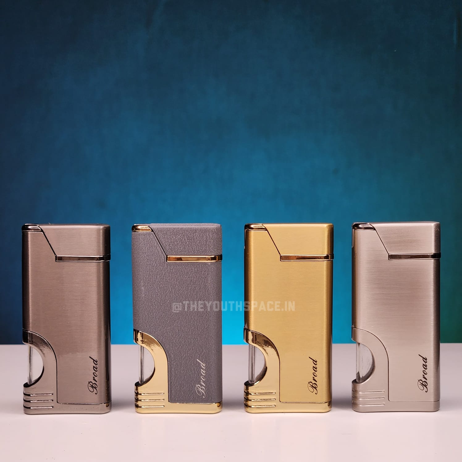 Sleek Fancy jet lighter with visible fuel tank