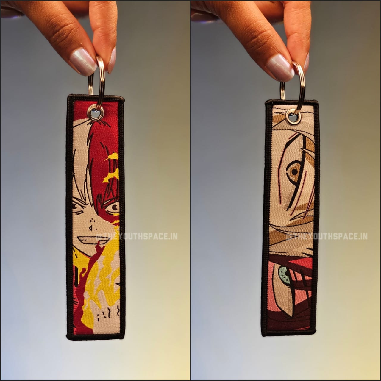Shoto Todoraki Flip Side Embroidered Keychain (15 cm)