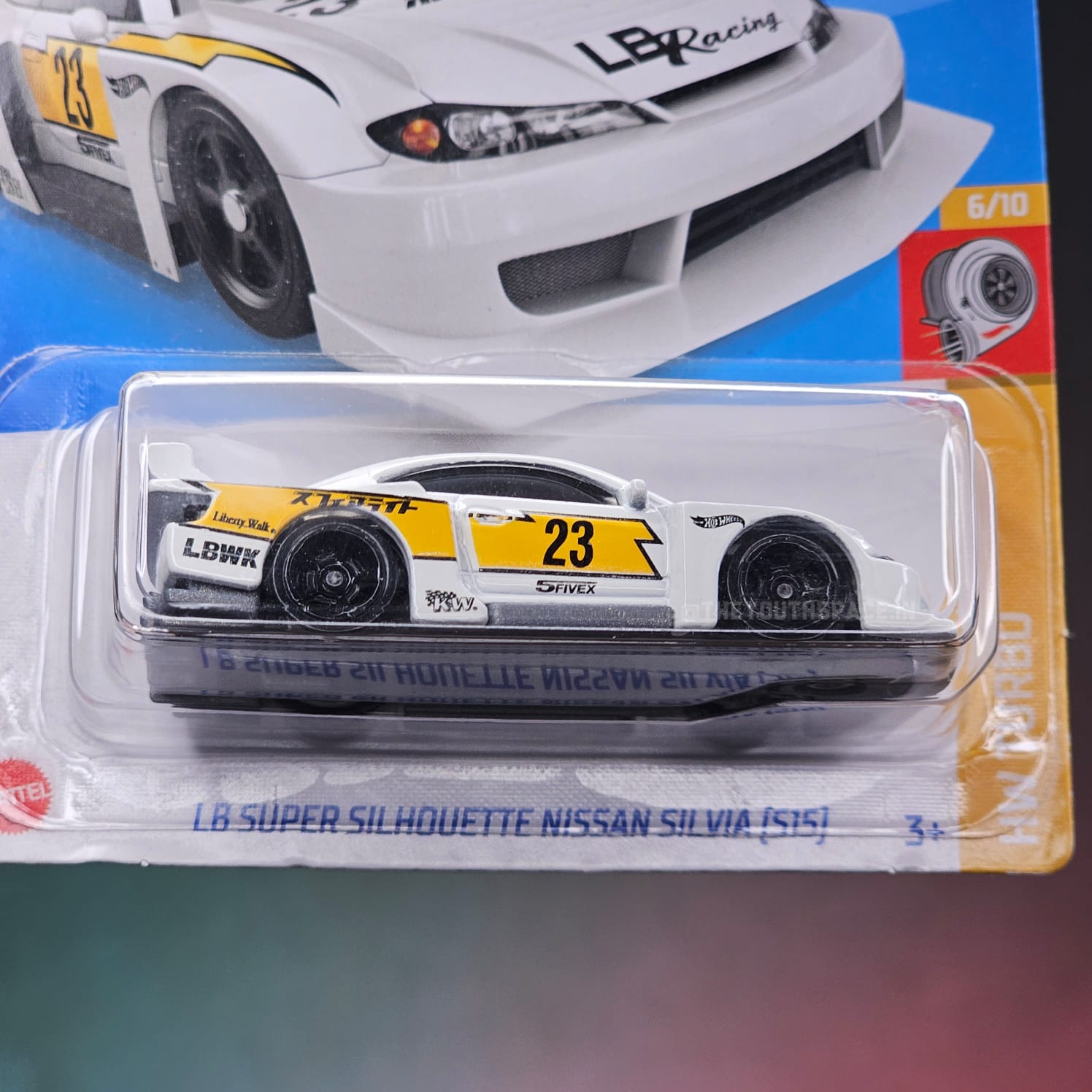 Hot Wheels LB Super Silhouette Nissan Silvia (S15) White (Imported)