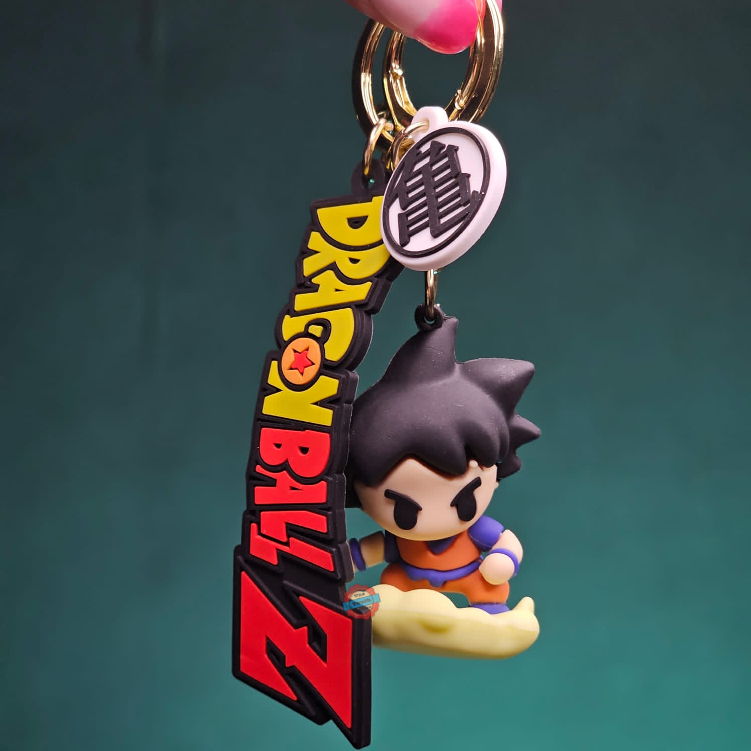 Goku and Vegeta Silicone Keychain