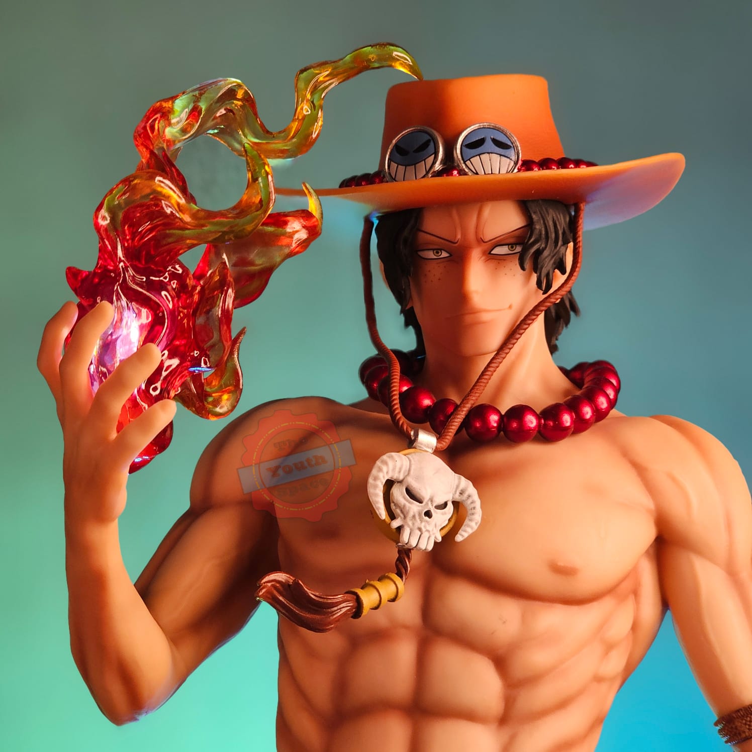 Portgas D. Ace (fire fist) with lights Action figure (68 cm) - One Piece