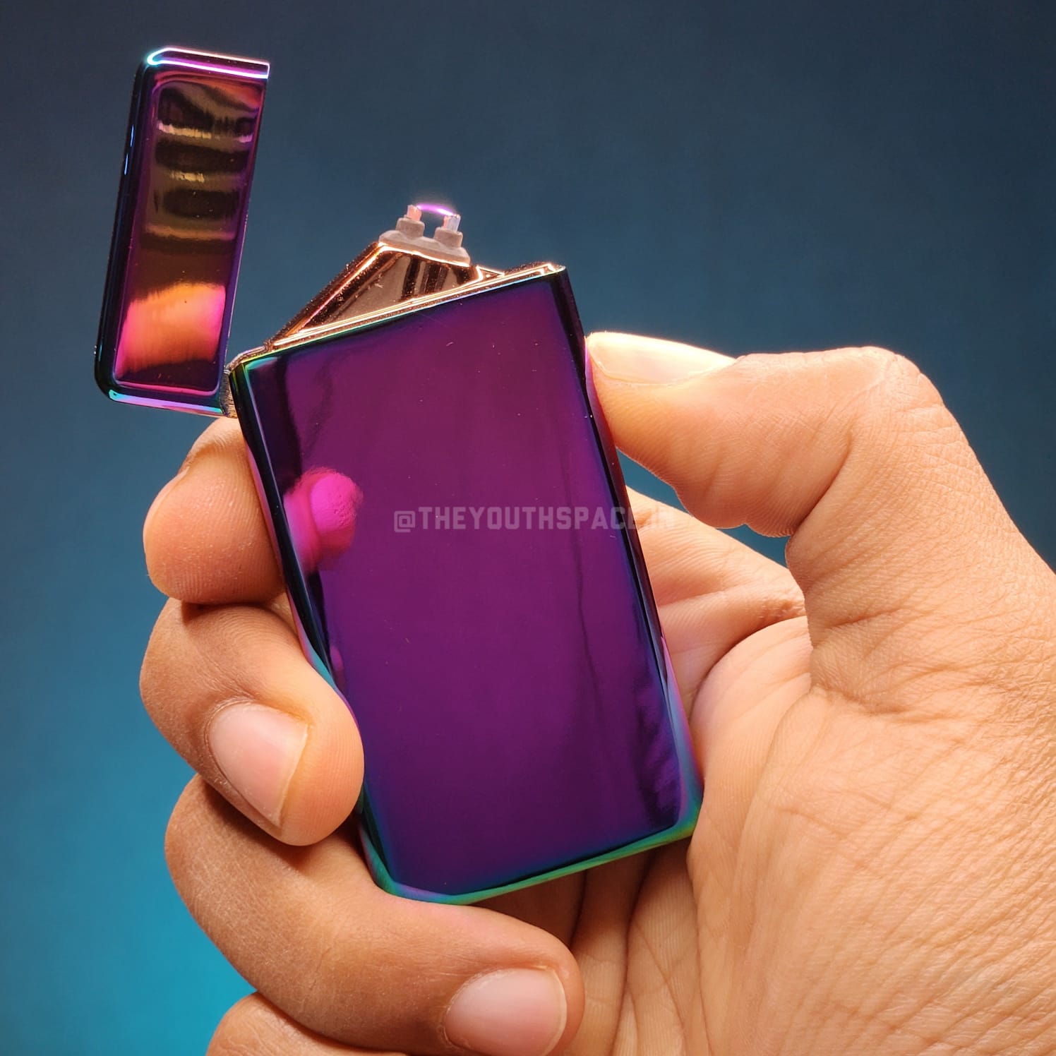 Arc Edge Electric Lighter (Metallic)