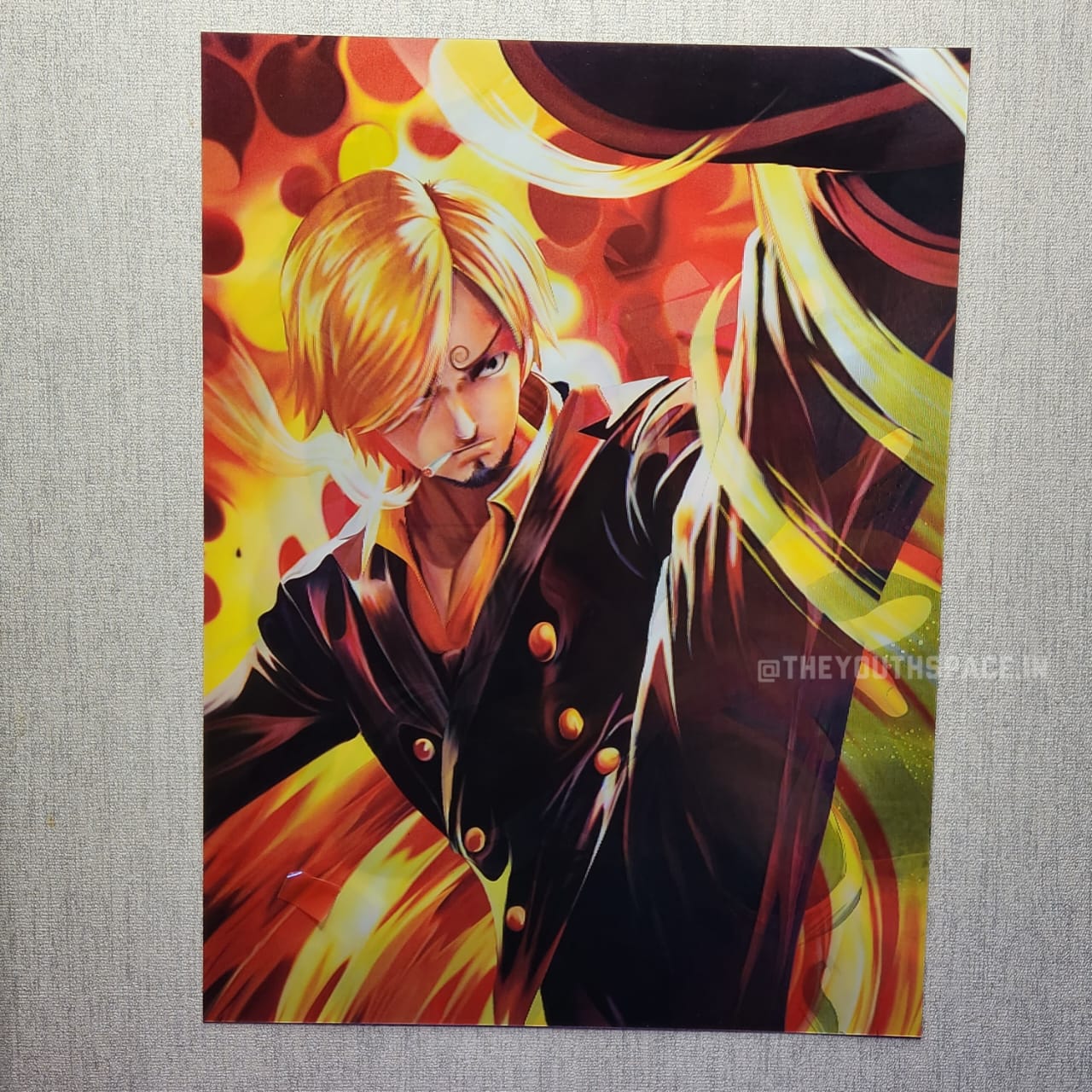 Luffy, Zoro & Sanji 3D Motion Wall Poster