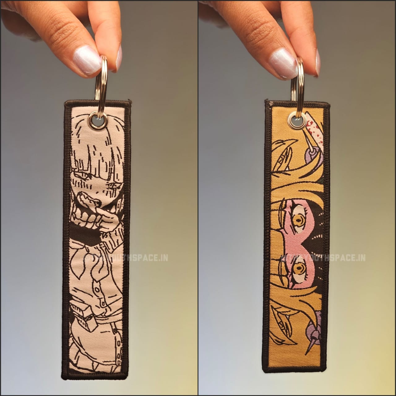 Himiko Toga Flip Side Embroidered Keychain (15 cm)