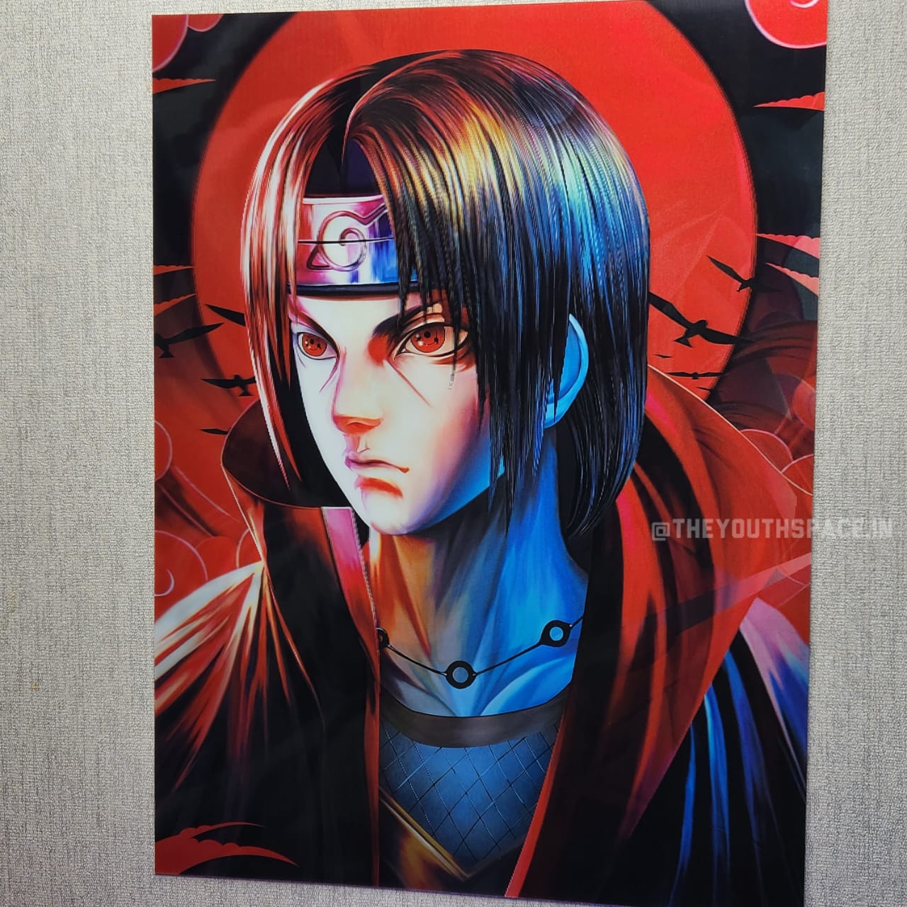 Itachi 3D Motion Wall Poster