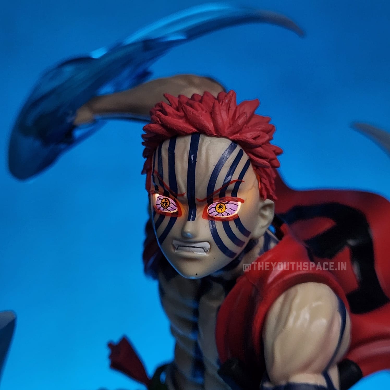 Akaza Action Figure with Lights - Demon Slayer