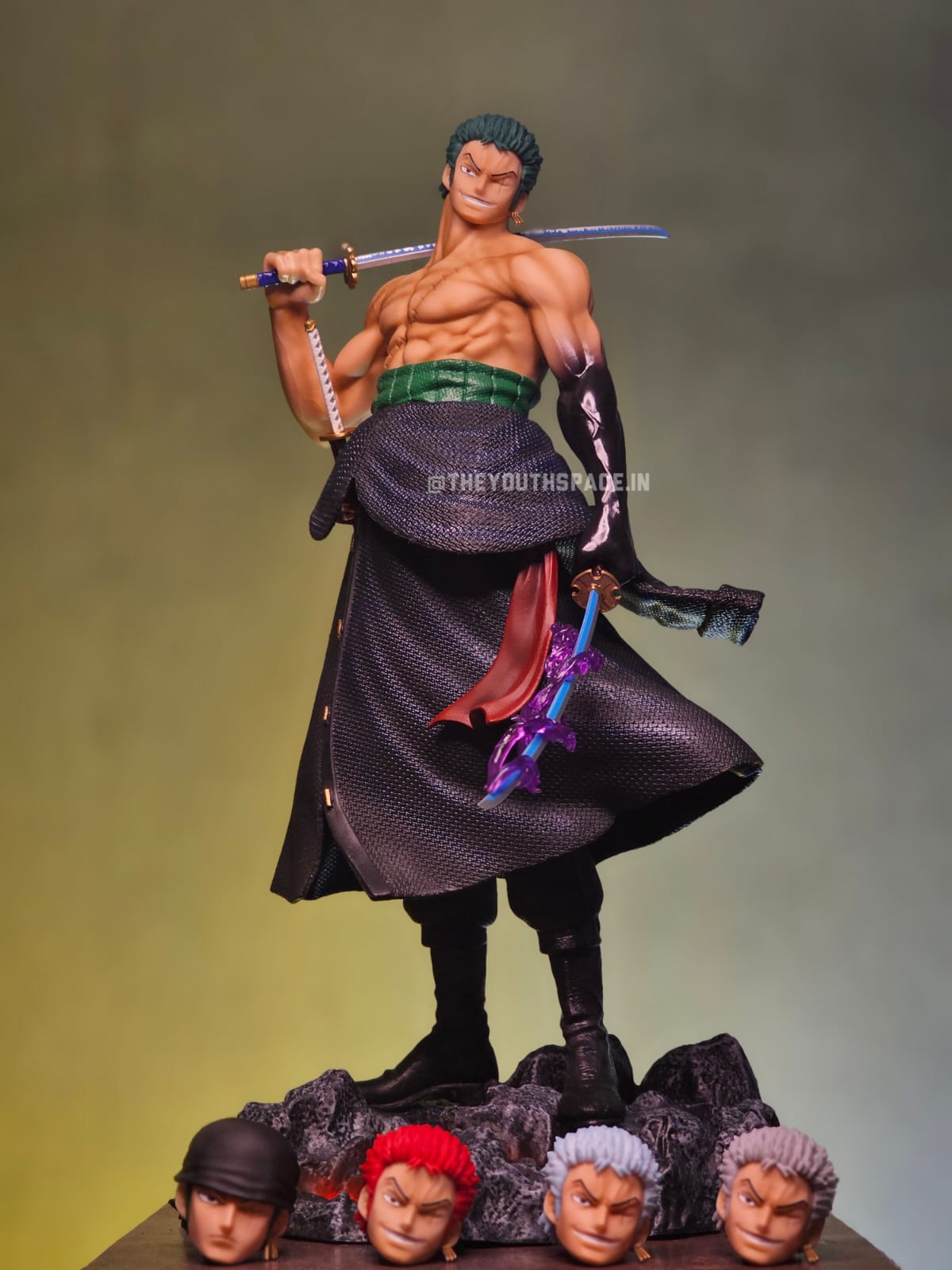 King of He'll Roronoa Zoro Action Figure (50 cm) - One Piece