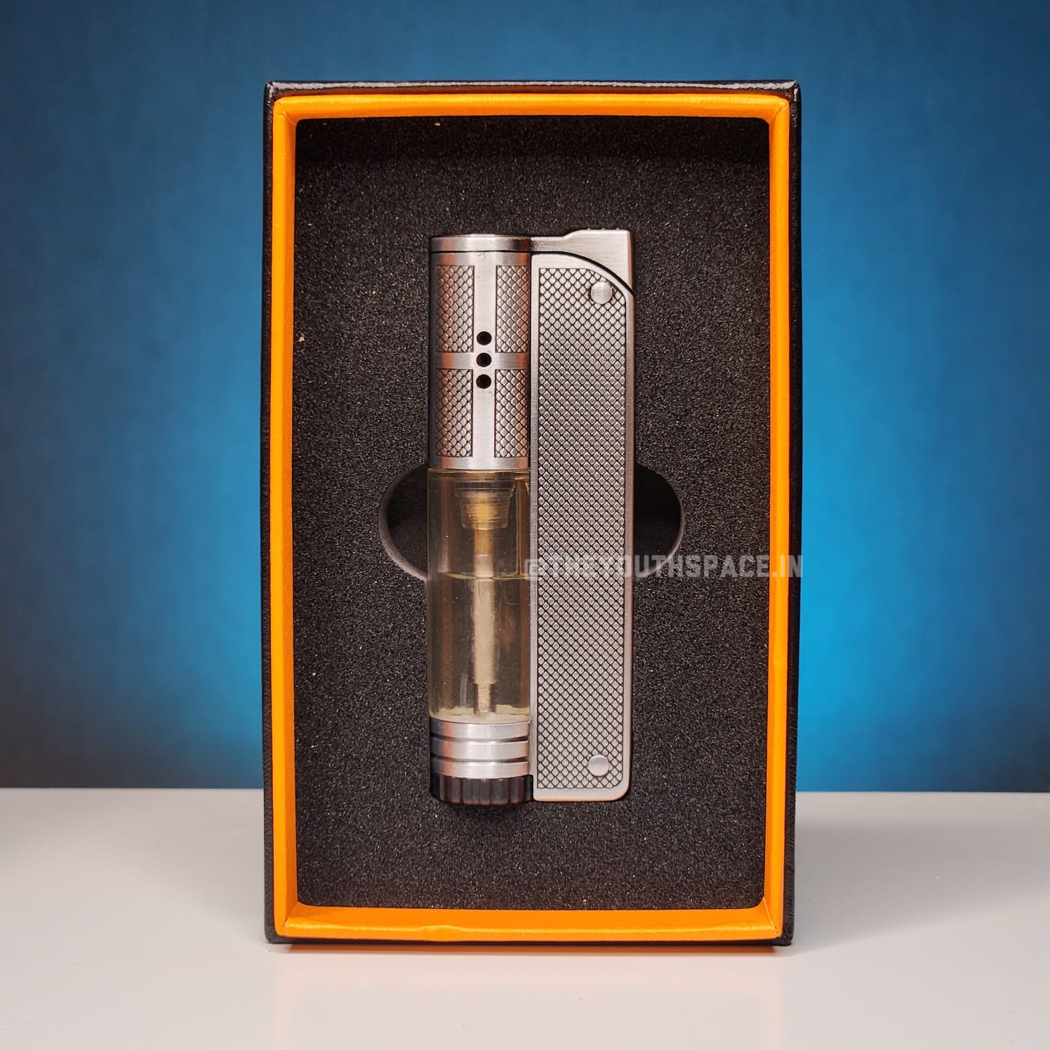 The Antique Brasslight Jet Lighter With Lights (Metallic)