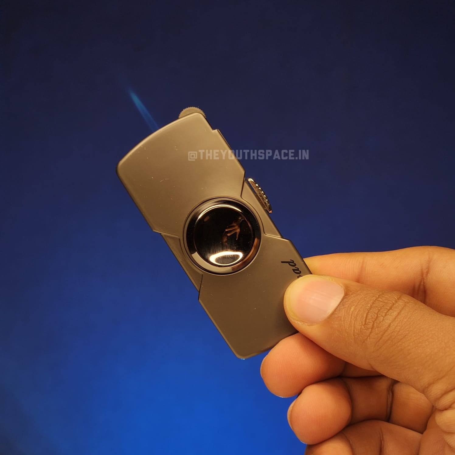 Fidget Spinner Jet Lighter (Metallic)