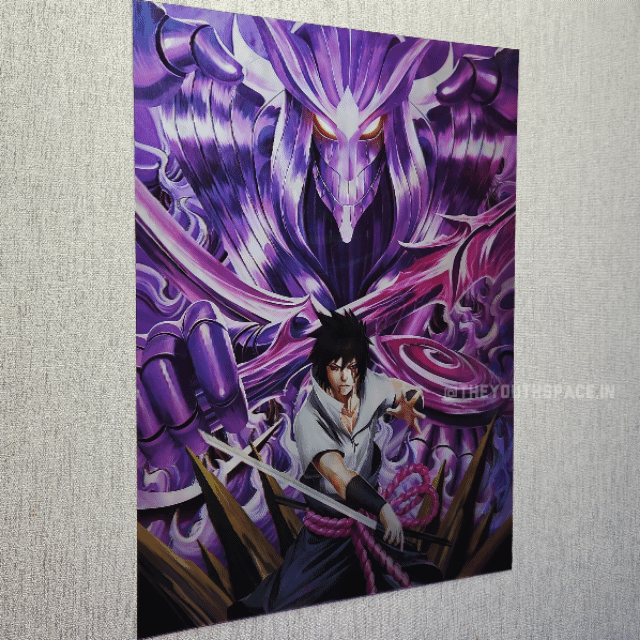 Itachi, Madara & Sasuke Susanoo 3D Motion Wall Poster