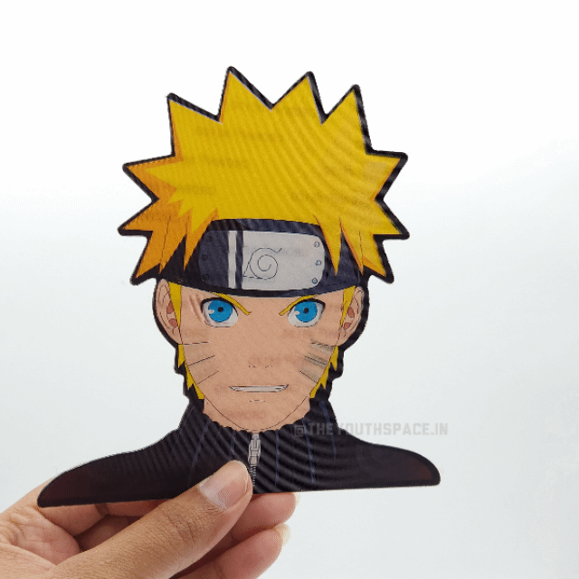 Naruto 3D motion sticker (code2)