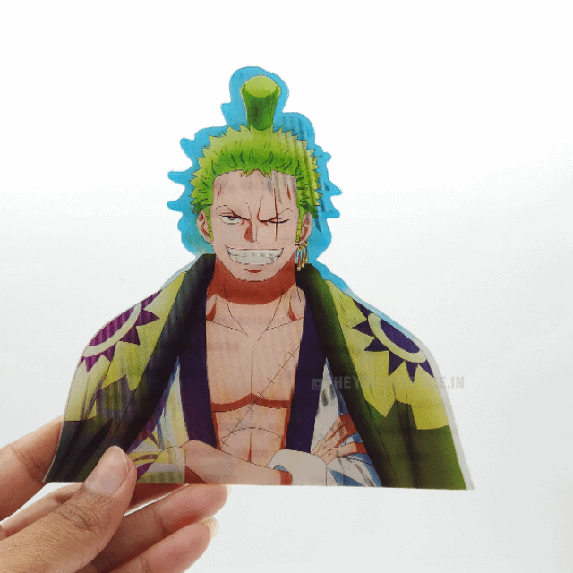 One Piece Luffy/Zoro/Sanji 3D motion sticker