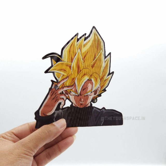 Goku 3D motion sticker (code 3)