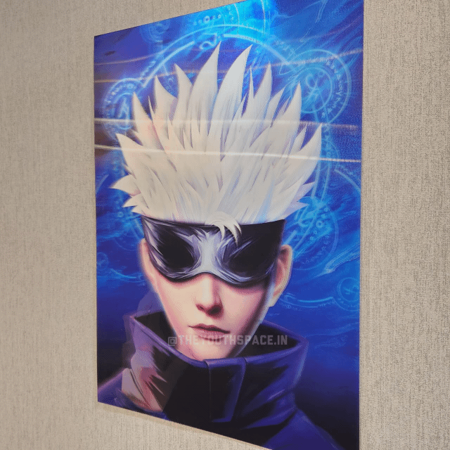 Gojo 3D motion Wall poster