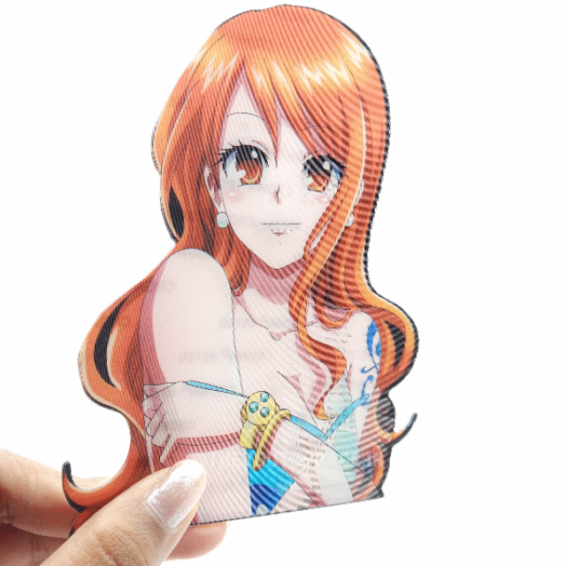 Nami 3D motion sticker