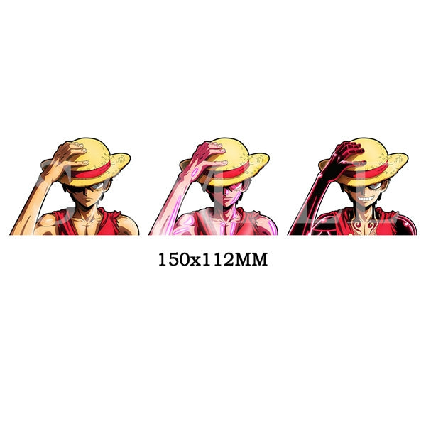 Luffy with hat 3D motion sticker