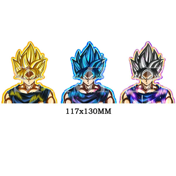 Goku Super Saiyan 3D motion sticker