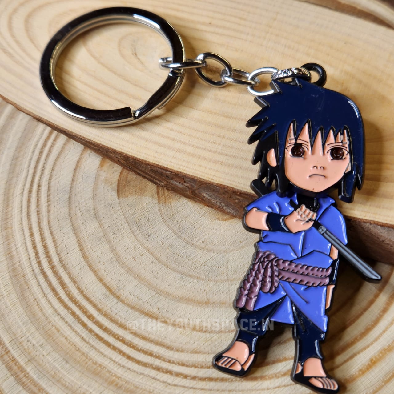 Sasuke bobblehead keychain