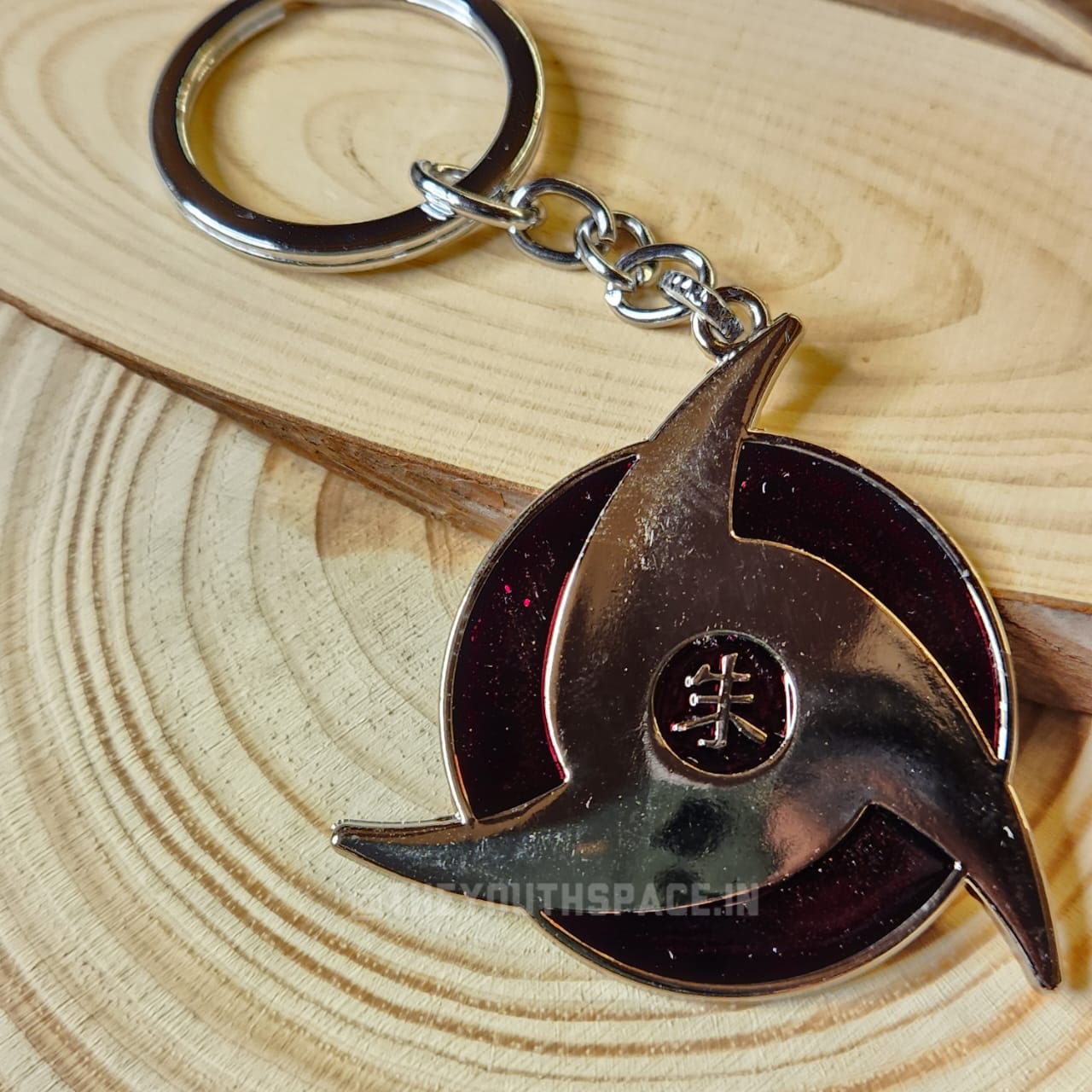 Naruto Sharingan Metal Keychain