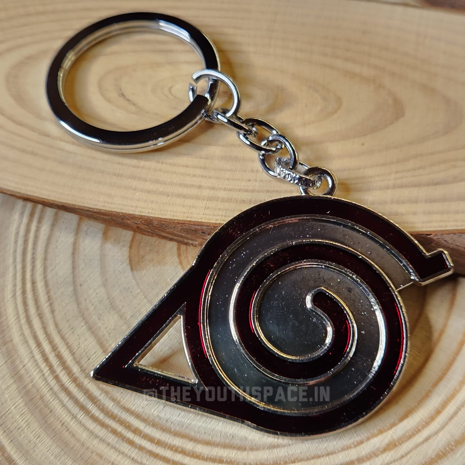 Konohagakure symbol (Leaf) Metal Keychain