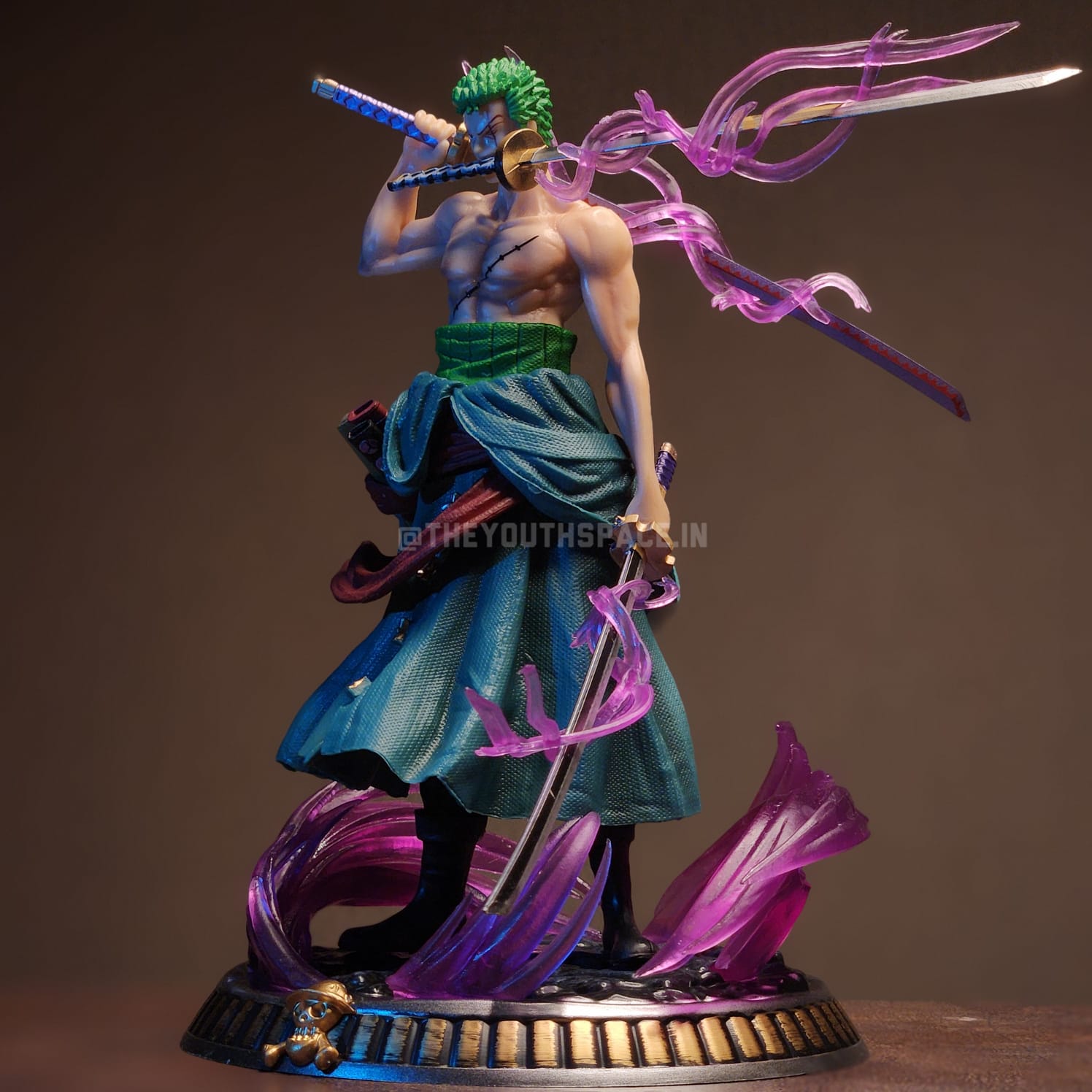 Simmpu Roronoa Zoro Figure Onepiece Popular Anime Model Zoro Action Figure  PVC Statue Doll Collectible Collection Ornaments Collectibles Desk - OLMCOL