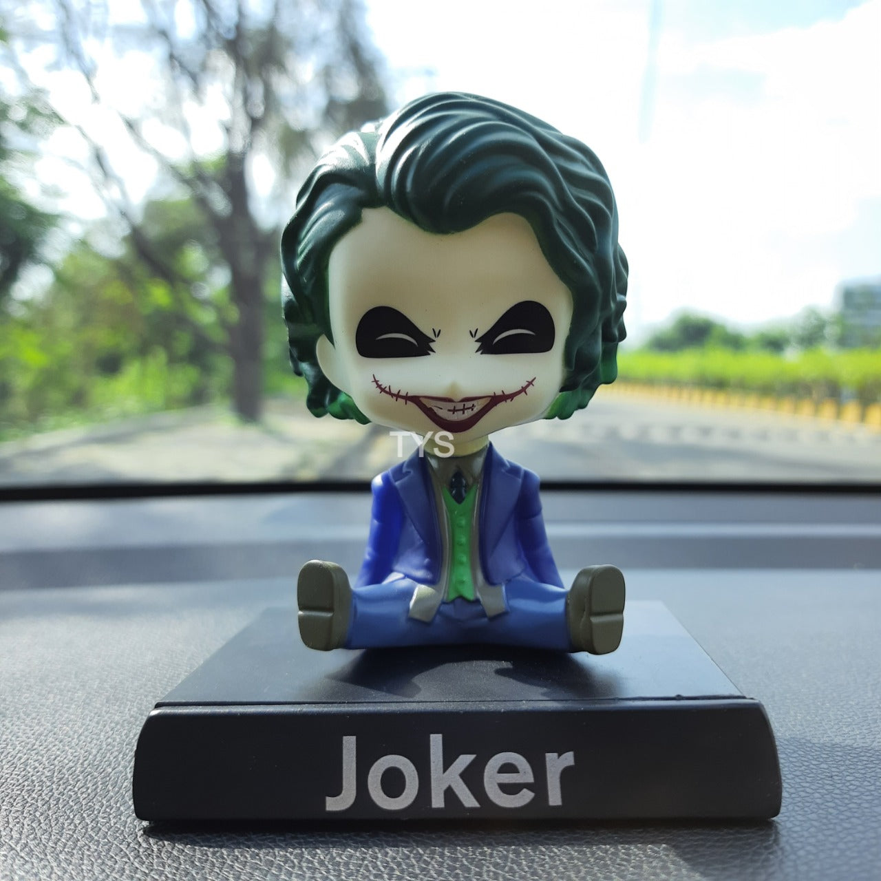 Joker bobblehead (purple)