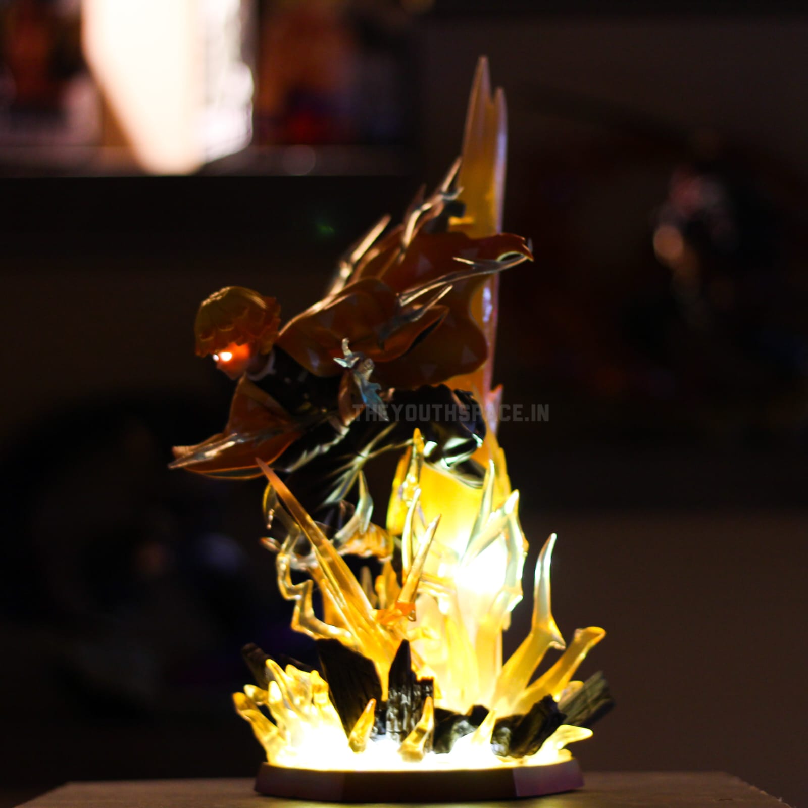Demon Slayer Zenitsu Agatsuma Light Up Figurine - Demon Slayer
