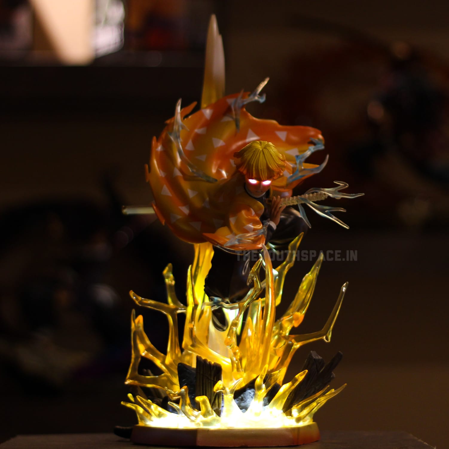 Demon Slayer Zenitsu Agatsuma Light Up Figurine