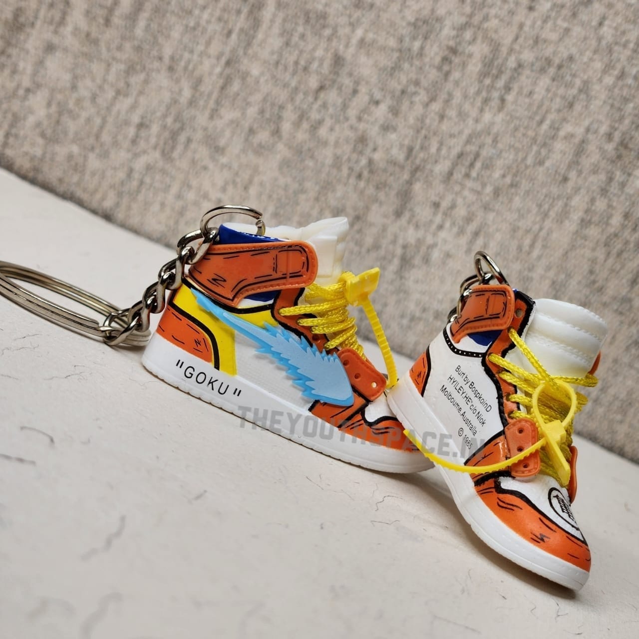 Goku Sneaker Keychain